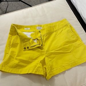 Loft Size 8 Bright Yellow Shorts